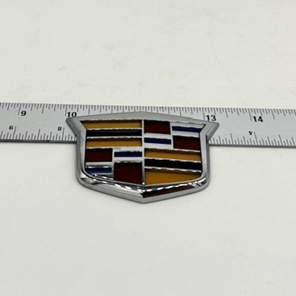 Cadillac GM Vehicle Crest Emblem Original OEM Genuine Parts Logo Car SUV Badge - Picture 1 of 4